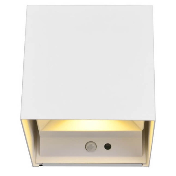 Kinkiet ścienny z czujnikiem Talent R27759131 LED 12W 3000K IP44 biały