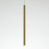 Wisząca lampa salonowa Lunga LP-894/1P GD nowoczesna tuba metalowy sopel złoty