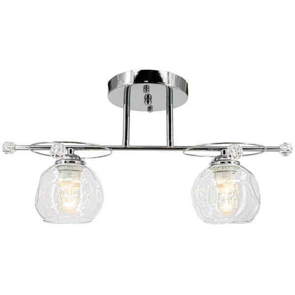 Sufitowa lampa jadalniana 8820/2 8C nad stół chrom