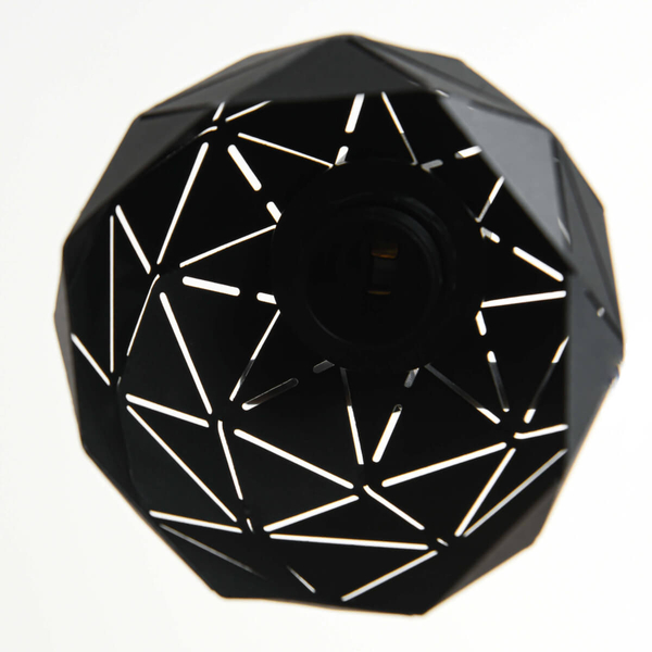 Regulowana LAMPA ścienna REUS LP-8069/1WS BK Light Prestige metalowa OPRAWA geometryczny kinkiet czarny