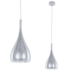 Łezka LAMPA wisząca ANON CHROM MA01986C-001 CH Italux metalowa OPRAWA zwis kropla chrom