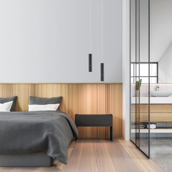 Lampa zwieszana ATTACH 18281-18 Just Light LED 3W 3000K tubka czarny