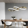 Wisząca lampa spirala Infania LP-1670/1P GD LED 36W 3000-6000K złota