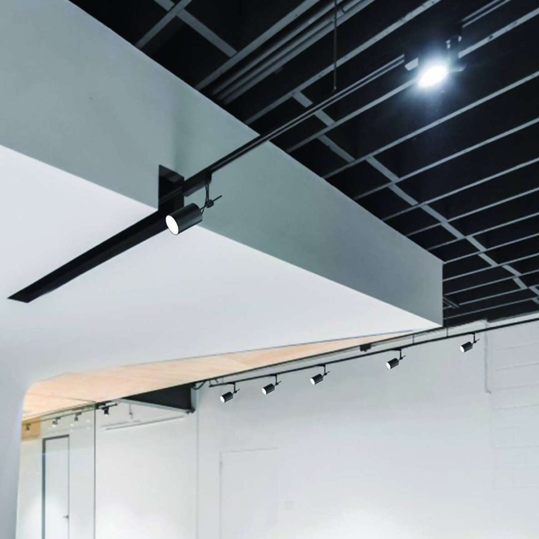 LAMPA sufitowa Stick Track Bianco Orlicki Design metalowa OPRAWA do systemu szynowego 1-fazowego biała