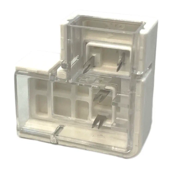 Narożny łącznik do taśm LED 1420 moduł 48V IP68 biały