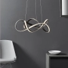 Wisząca lampa ściemnialna Synergy 90322 LED 44W 3000K brązowa