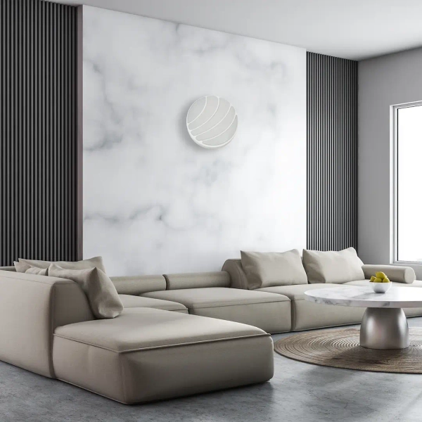 Ściemnialny plafon SHELL ML6171 LED 40W 3000-6000K z pilotem biały