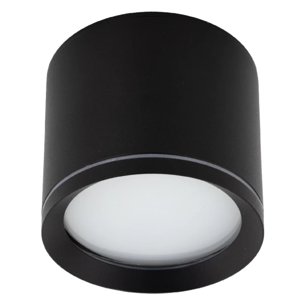 Lampa nad blat sufitowa Viwo 10594 tubka okrągła IP44 czarny