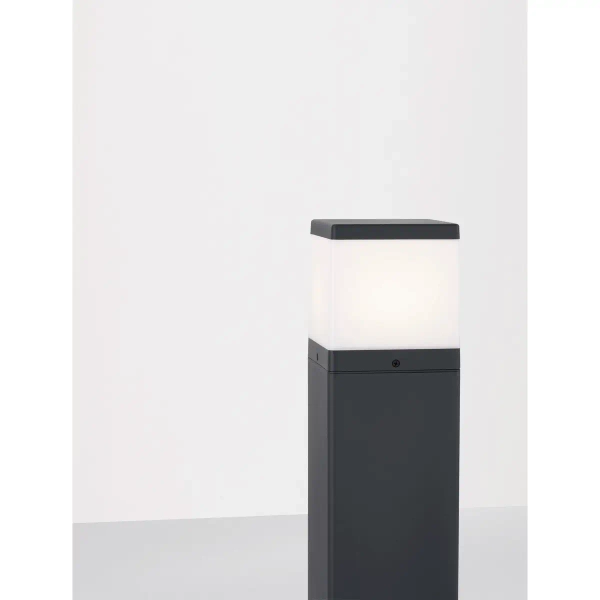 Nowoczesna lampa do ogrodu Ferron LE71469 stojąca pionowa szary