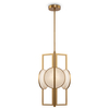Lampa wisząca regulowana Marmo MOD099PL-03G ramki złote