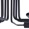 LAMPA sufitowa GILBERT T532CL-08B Maytoni plafoniera OPRAWA metalowa plafon loftowy czarny