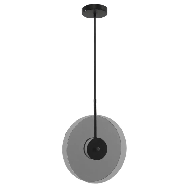 Wisząca lampa ledowa Casy LP-3176/1V SM LED 6W CCT przydymiony czarny