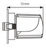 Lampa podtynkowa Blaupunkt DLR7WW LED 7W biała 