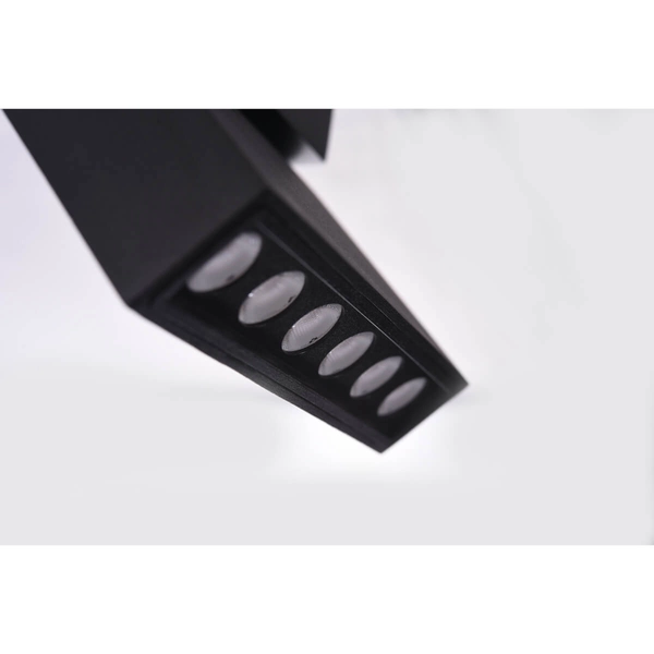 Ruchoma lampa Leon AZ3491 LED 12W czarna do 3-fazwego szynoprzewodu