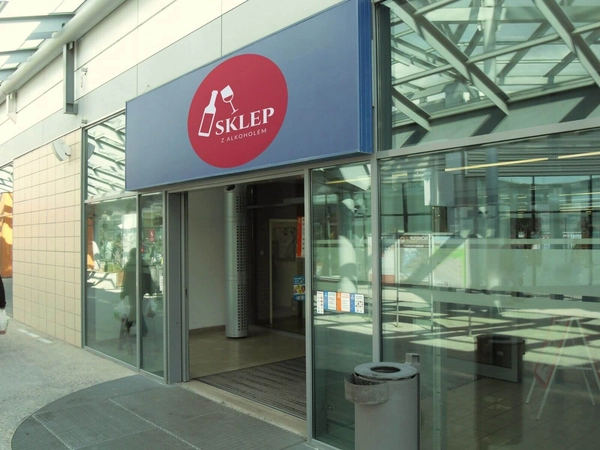 Reklamowe szkiełko do projektorów LOGG1-ALKOHOLE do sklepu