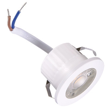 LAMPA sufitowa FIN LED C 03872 Ideus okrągła OPRAWA wpust LED 3W 4000K łazienkowy IP44 biały