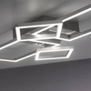 Sufitowa lampa geometryczna IVEN 14030-55 LED 40W 3000K srebrny biały