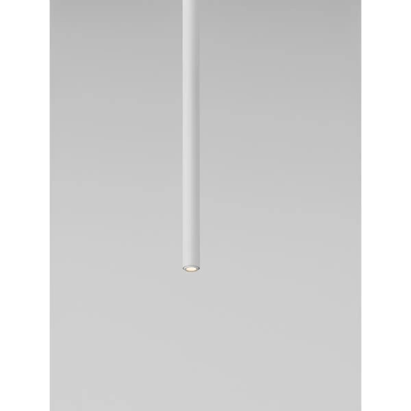 Wisząca lampa tuba NOVENCIO LE45461 LED 4W 3000K sopel biały