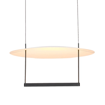 Wisząca lampa salonowa PORTOFINO AZ5636 Azzardo LED 23W 3000K biały czarny