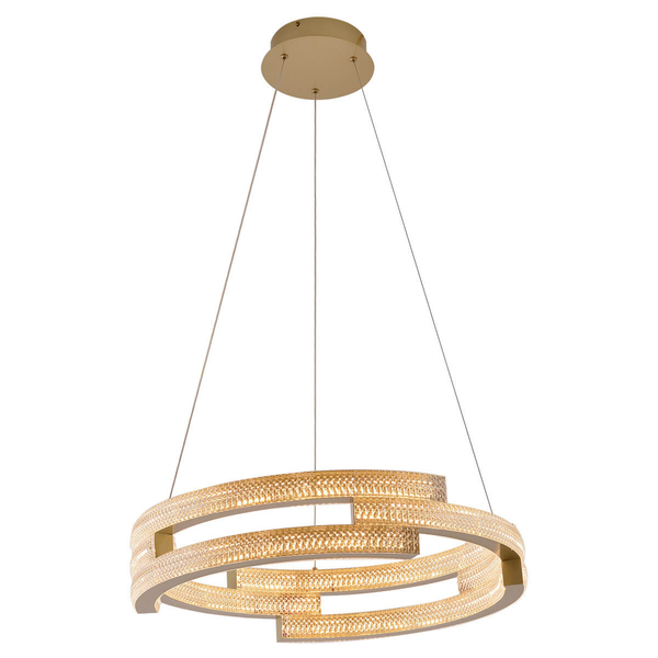 Lampa wisząca Tarja LP-1810/1P GD LED 36W 3000-6000K metalowa złota