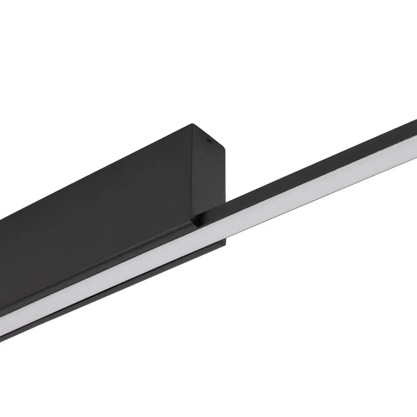 Sufitowa lampa do salonu GIAVELLOTTO 11886 LED 18W 3000K podłużna czarna