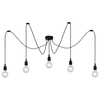 Lampa wisząca FIX MULTIPLE 08408/05/30 industrialna pająk czarny