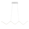 Wisząca lamp nad stół fala ZIGZAG ST-MD240602 WHITE LED 13W 3000K biała