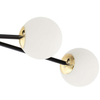 Modernistyczna LAMPA sufitowa ASTRA 10776602 Kaspa loftowa OPRAWA szklane kule balls czarne białe