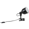 Loftowa lampa na klips Flint 3092  czarna lampka ruchoma z włącznikiem