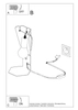 Sypialniana lampa nocna SL.0880 stojąca nowoczesna czarna