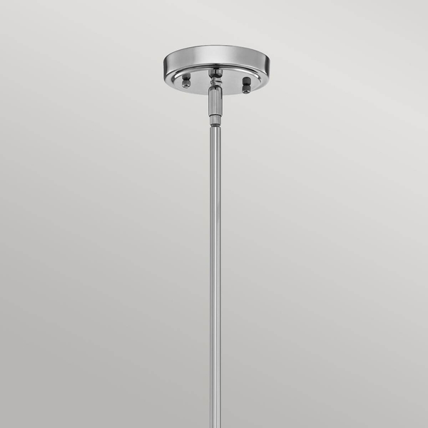 Lampa wisząca Everly KL-EVERLY-P-M-CH szklana chrom przezroczysty