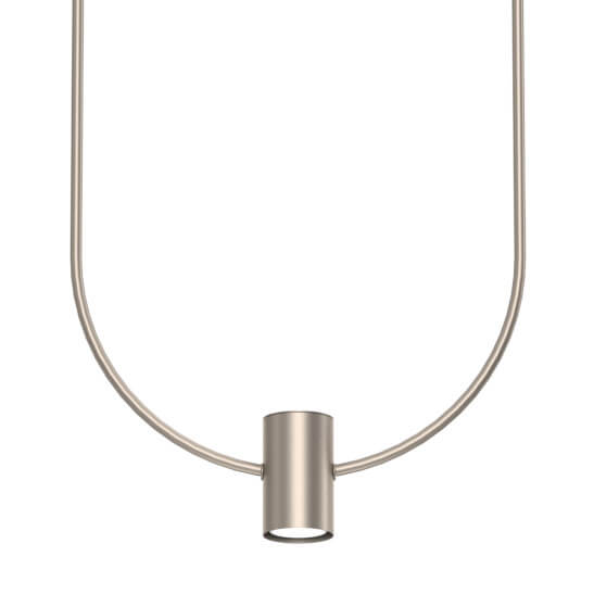 Regulowana lampa wisząca No.C 5080 Shilo 46cm metalowa nad stół platynowy
