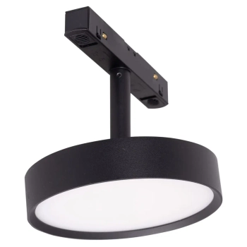 Ledowa magnetyczna lampa do szyn Dali M0014D LED 12W 3000K okrągły czarny