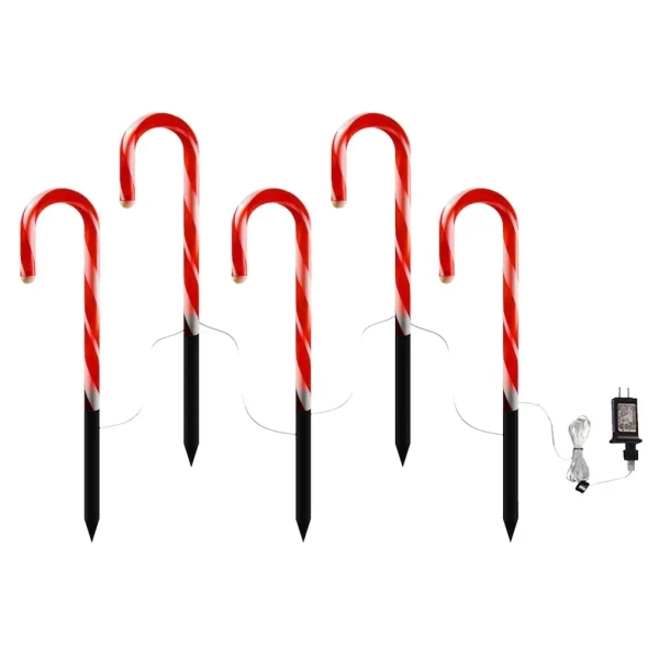 Dekoracyjna lampa wtykana Candy ML2406 LED 10W IP44 biała czerwona