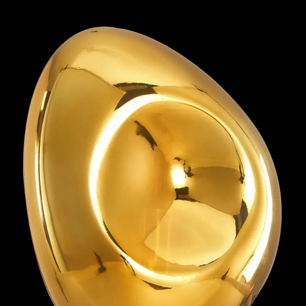 Lampa ścienna Mablell MOD306WL-01G połyskujący złoty