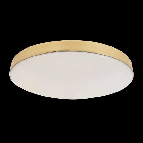 Złoty plafon nowoczesny Maya LED 15W natynkowy do łazienki