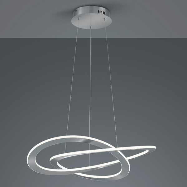 Pierścieniowa lampa wisząca OAKLAND 321710107 LED 52W 3000K nikiel