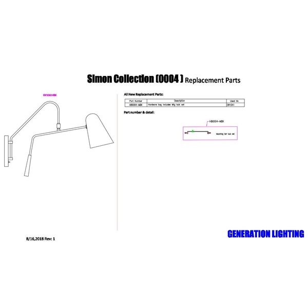 Loftowa LAMPA ścienna Simon FE-SIMON1 Elstead FEISS metalowa OPRAWA regulowany kinkiet mosiądz czarny