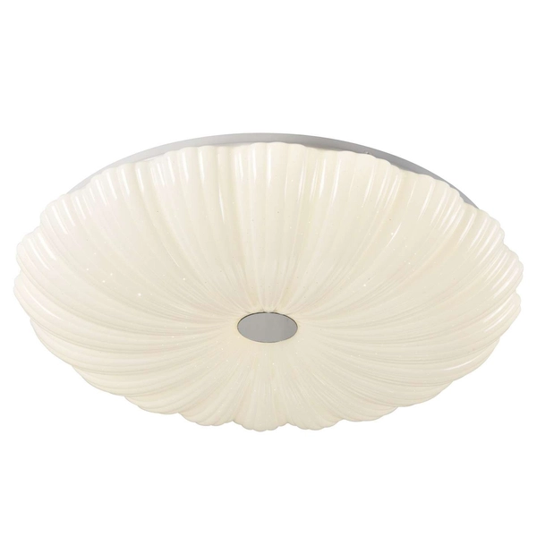 Plafon LAMPA sufitowa FLOWER 313546 Polux okrągła OPRAWA natynkowa LED 36W 3000K - 6500K biała