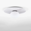 Kulista lampa sufitowa JUANJUI biała LE44852 marmurowa kula