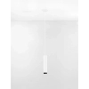 Wisząca aluminiowa lampa TORVILA LE45618 na korytarz biała czarna