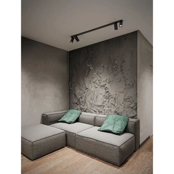 Sufitowa lampa z regulacją FALORIA LE45651 metalowe tubki czarne