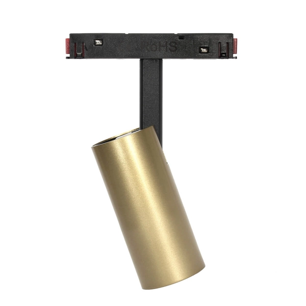 Reflektor do szynoprzewodów 1077 Domeno LED 7W 4000K spot regulowany złoty