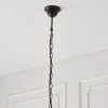 Wisząca lampa nad wyspę Hutchinson 64176 na łańcuchu kolorowa