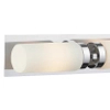 Łazienkowa lampa ścienna Norrsundet nad lustro chrom biała
