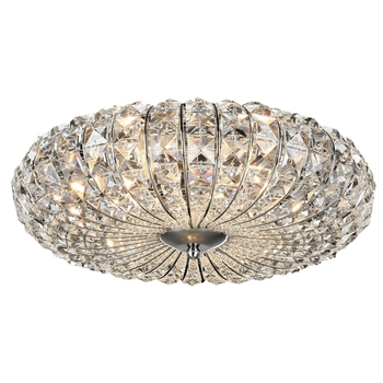 Plafon lampa sufitowa Broche DIA902-04-N crystal srebrny