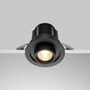 Wpuszczana lampa Hidden DL095-01-10W3K-B LED 10W 3000K punktowa czarna