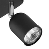 Kwadratowa lampa sufitowa Top 4418 TK Lighting reflektorkowa czarna
