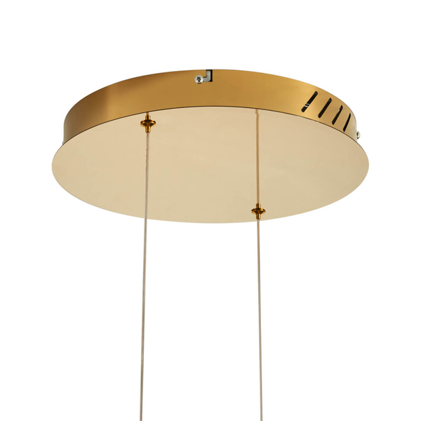 Lampa wisząca CIRCLE DN924-60+80 gold LED 72W 3000K pierścienie złote