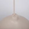 Salonowa lampa wisząca MAURO 41124 nad stół beżowy